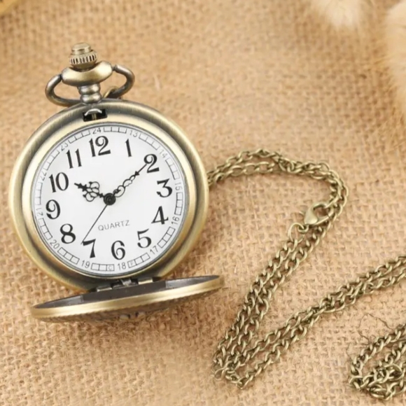 COPY - New Texas National Finals Rodeo Design Quartz Pocket Watch Necklace Chai… - Picture 3 of 5